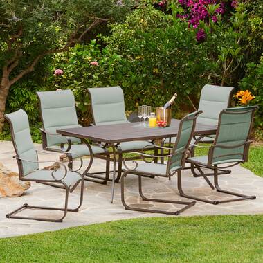 Crestridge rectangular best sale outdoor dining table